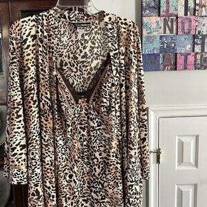 STUDIO Donatella sexy print 2 piece nighty and robe!!!